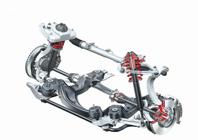 2007 Audi A6 Front Suspension Picture